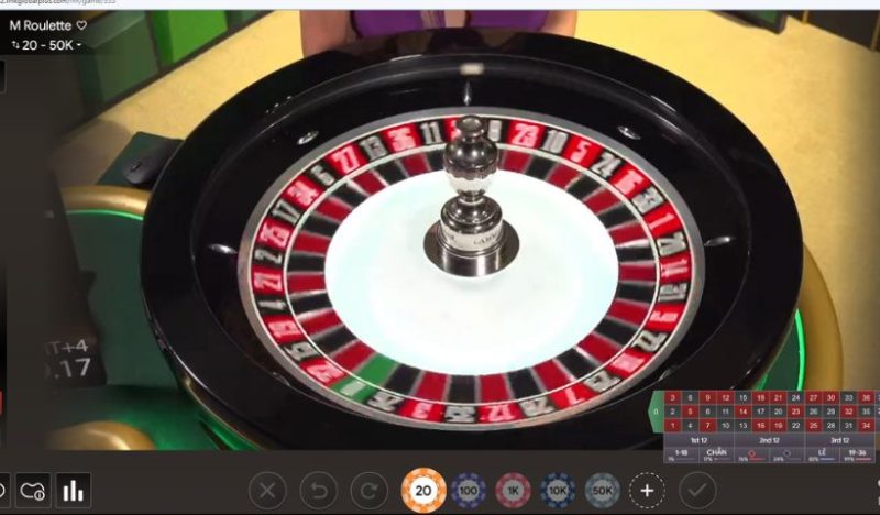 Bộ môn Roulette đáng thử trên sảnh